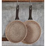 Falez Casa Milano Creamy 26-30 cm Tava 2'li Set
