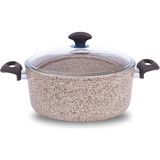 Falez CCRE3020 reamy Granitec 28x12 cm Derin Tencere