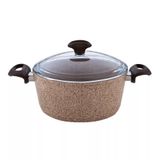 Falez CRE3004 Creamy Granitec 20x10 cm Derin Tencere