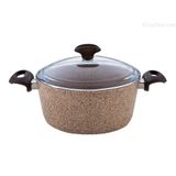 Falez Creamy 24 cm Granitec Derin Tencere