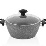 Falez Granit Derin Tencere 22 cm