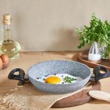 Falez Granit Sahan 24 cm Çift Kulplu Yumurta Tavası
