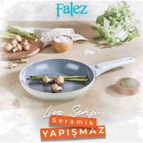 FALEZ LİVA SERAMİK TAVA 26CM - Gri