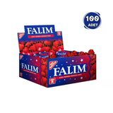 Falım Çilek Aromalı Sakız (100 X 1,4G - 1 Adet)