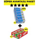 Falım Işıl Karbonatlı & Nane Aromalı Sakız (5'Li X 20 Adet)- First Sensations Karpuz Aromalı Sakız (27Gr X 12 Adet)