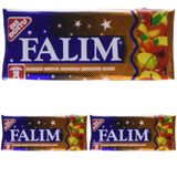 Falim Şekersiz Sakız Karışık Meyve Aromalı 5 li 7 g x 20 Adet (3 paketi)