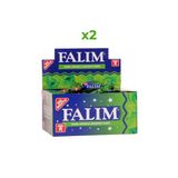 Falım Tekli Nane Aromalı Şekersiz Sakız 10'Lü X 2 Kutu