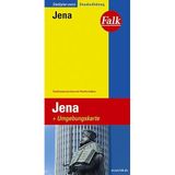 Falk Stadtplan Extra Standardfaltung Jena
