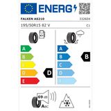 Falken Euroall Season As210 195/50R15 82V M+S 3Pmsf Oto 4 Mevsim Lastiği (Üretim Yılı: 2026)
