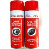 Falken Jant Temizleyici + Lastik Parlatıcı Köpük Sprey