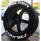 Falken Lastik Yazısı Garantili Atmaz 8 Adet