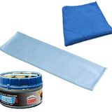 Falken Oto Kaporta Tampon Cizik Giderici Pasta Cila Microfiber kurulama Bezi ve Mikrofiber cam bezi seti
