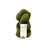 Falkland Worsted Örgü İpi Zeytin Yeşili%100 Yün 100g 200m (74180)