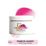 FALL IN CARE Pembe Kil Maskesi, Akne ve Siyah Nokta Karşıtı, Arındırıcı, Gözenek Sıkılaştırıcı Maske, 100ml
