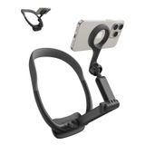 Fallinep Manyetik Boyunlu Telefon Tutucu, Telefon için Boyun Montajı, Göğüs Standı Çevresinde El Serbest, POV/Vlog Video Kayıt ve Çekim, iPhone 15 14 13 12 Pro Max Plus Mini için Boyun Tripod ve