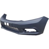Fam Honda Civic Sd 12/14 Ön Tampon Panjurlu Siyah (Sis Delikli/Far Yıkama Deliksiz)(My)