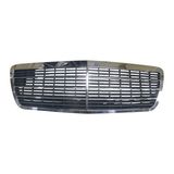 Fam Mercedes E Class W210 00/02 Ön Panjur Nikelajlı/siyah (Classıc/elegance)(Tw) - Siyah