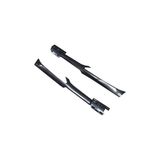 Fam Peugeot 206 Hb 99/09 Far Alt Çıtası Sağ/sol Set (2 Parça) Siyah - Siyah