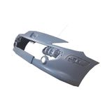 Fam Peugeot 307 06/08 Ön Tampon Gri Astarlı(Panjur/bant Delikli/sis Çerçeveli)(Panel Üst Korumalı)T