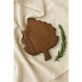 fam wood art Ahşap Çınar Yaprağı ,Organizer,Çok Amaçlı Stand Kesme Tahtası 21 cm x 28 cm