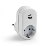 Famatel 1321 USB+Type-C Adaptör Priz