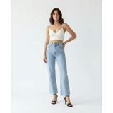 FAME 7582-Açık Mavi Kadın Kot Pantolon Denim | INDI&PAM DENIM Fame-7582