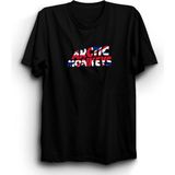 Fame Arctic Monkeys, Flag, Rock, Metal Tişört - 4XL - Siyah