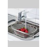Fame Kitchen Ün Htc 2 Lavabo Süzgeci 34*24*11 cm Kulpları Açılabilir - 1 Adet