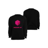 Fame-Stoned Blackpink ( Kpop , Black Pink) Baskılı Bisiklet Yaka Sweatshirt