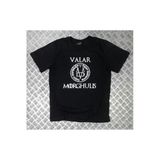 Fame-Stoned Game Of Thrones Baskılı Unisex %100 Pamuk Siyah T-Shirt