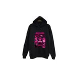 Fame-Stoned Jujutsu Kaisen - Ryomen Sukuna - Anime Baskılı Unisex %100 Pamuk Siyah Kapüşonlu Sweatshirt