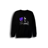 Fame-Stoned La Lisa - Lisa - Blackpınk - K-Pop - Alter Ego Baskılı Unisex %100 Pamuk Bisiklet Yaka Sweatshirt