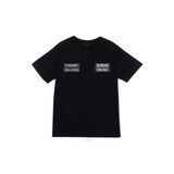 fame-stoned Sons Of Anarchy Baskılı Unisex %100 Pamuk Siyah T-shirt