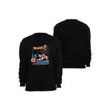 Fame-Stoned Z Anime Baskılı Bisiklet Yaka Unisex Sweatshirt
