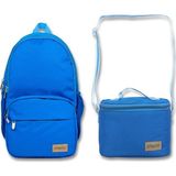 Famebag Famebag-Ümit Çanta Mavi Çocuk Ilkokul Okul Sırt ve Beslenme Çantası Seti - Açık Mavi
