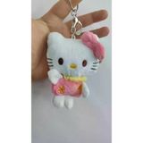 FAMEMUS ACCESSORY 24354343342 Hello Kitty Peluş Anahtarlık Çanta Aksesuar Boyut:12Cm