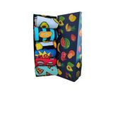 Famemus Accessory 6 Çift Renkli Desenli Unisex Çorap Seti – Eğlenceli Ve Renkli Tasarımlar