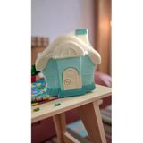 Famemus Accessory Ev Şeklinde Büyük Kumbara Kilitli 20 Cm