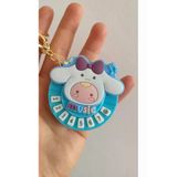 Famemus Accessory Işıklı Sesli Tuşlu Cinnamoroll Anahtarlık