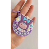 Famemus Accessory Işıklı ve Sesli Kuromi Tuşlu Anahtarlık