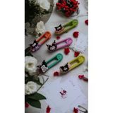 Famemus Accessory Kuromi Figürlü Renkli Toka Seti - 5'Li
