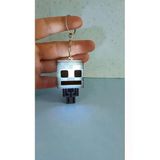 Famemus Accessory Minecraft Işıklı Anahtarlık Beyaz Işıklı