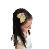 Famemus Accessory Pullu Kanat Üzeri Elsa Model Karışık Renk Çocuk Pens Toka
