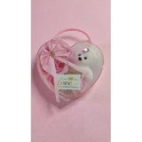 Famemus Accessory Sevgililer Gününe Özel Kalpli Kutuda I Love You Yazan Güllü Ayıcık Boyut:13cm