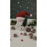 Famemus Accessory Yılbaşına Özel Kardan Adam Biblo Süs Eşya Boyut 13 Cm