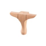 famesmob Lükens Ayak 12 Cm Ahşap Kulaklı (dolap,şifonyer,komidin,koltuk)