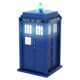 FAMETEK Doctor Who Tardis Kablosuz Bluetooth Hoparlör Müzik Çalar, Işıklandırır, Doğru Ses Efektleri | Erkekler veya Kadınlar için Hediyeler - En İyi Hediyeler Doctor Who için Doğum Günü Koleksiyonu