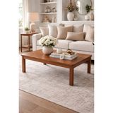Fami Home | Cordoba Modern Orta Sehpa Ahşap Salon Sehpası - Ceviz-Ceviz