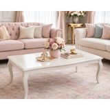 Fami Home Feza Krem Modern Avangard Orta Sehpa - Krem-Krem