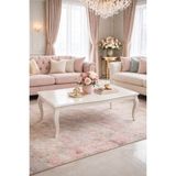 Fami Home | Feza Modern Avangard Orta Sehpa - Krem-Krem